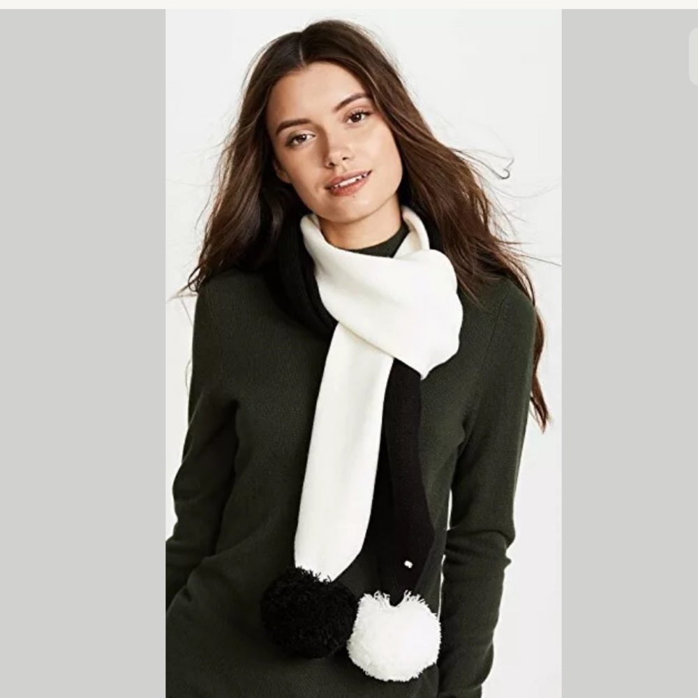 Kate Spade New York Color Block Muffler Scarf NWOT